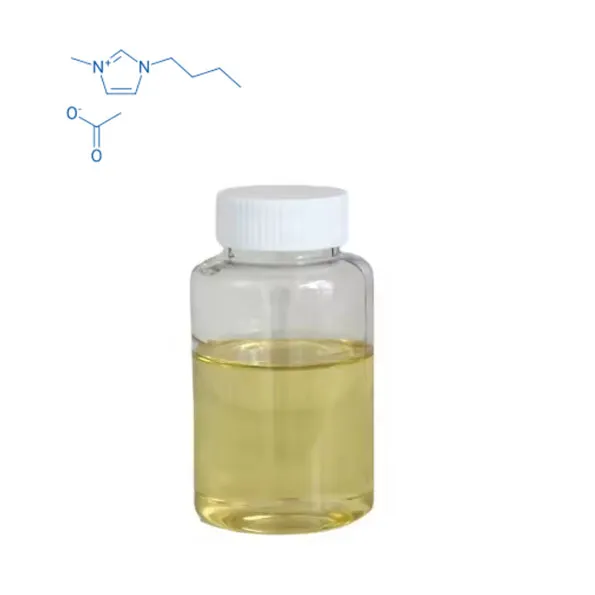 99 ٪ طہارت 1- butyl -3- methylimidazolium acetate لونک مائع کاس 284049-75-8