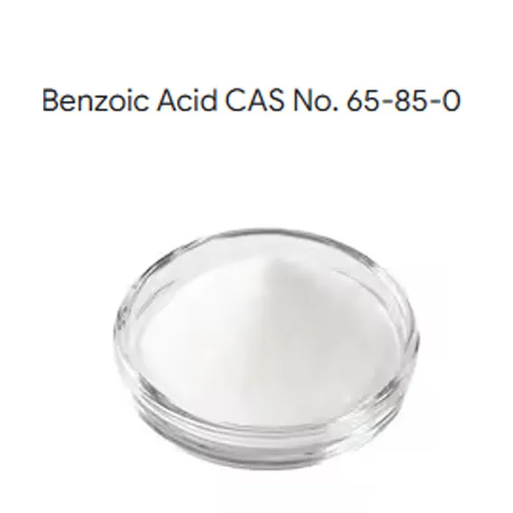 فوڈ گریڈ بینزوک ایسڈ فوڈ پرزرویٹوز کے لئے CAS 65-85-0