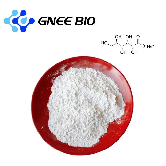 صنعتی گریڈ 99 ٪ سوڈیم گلوکونیٹ یا گلوکونک ایسڈ سوڈیم نمک کاس 527-07-1