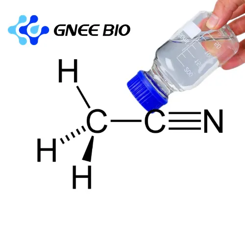 صنعتی گریڈ اعلی طہارت 99.9 ٪ بے رنگ مائع acetonitrile (ACE) CAS 75-05-8
