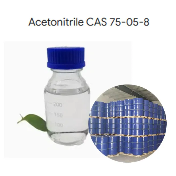 صنعتی سالوینٹ acetonitrile ACN 99.9 ٪ CAS 75-05-8